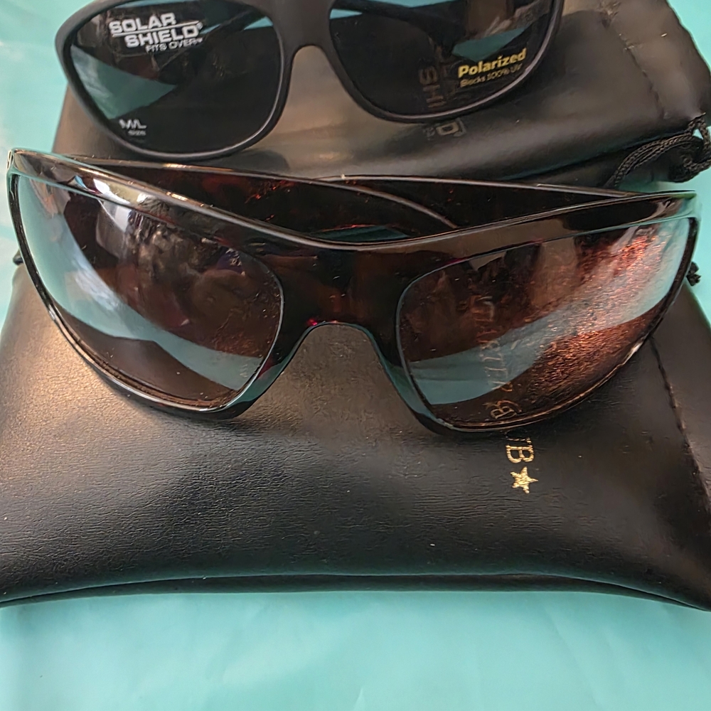 Stylish Black Women's Sunglasses..2 Pairs